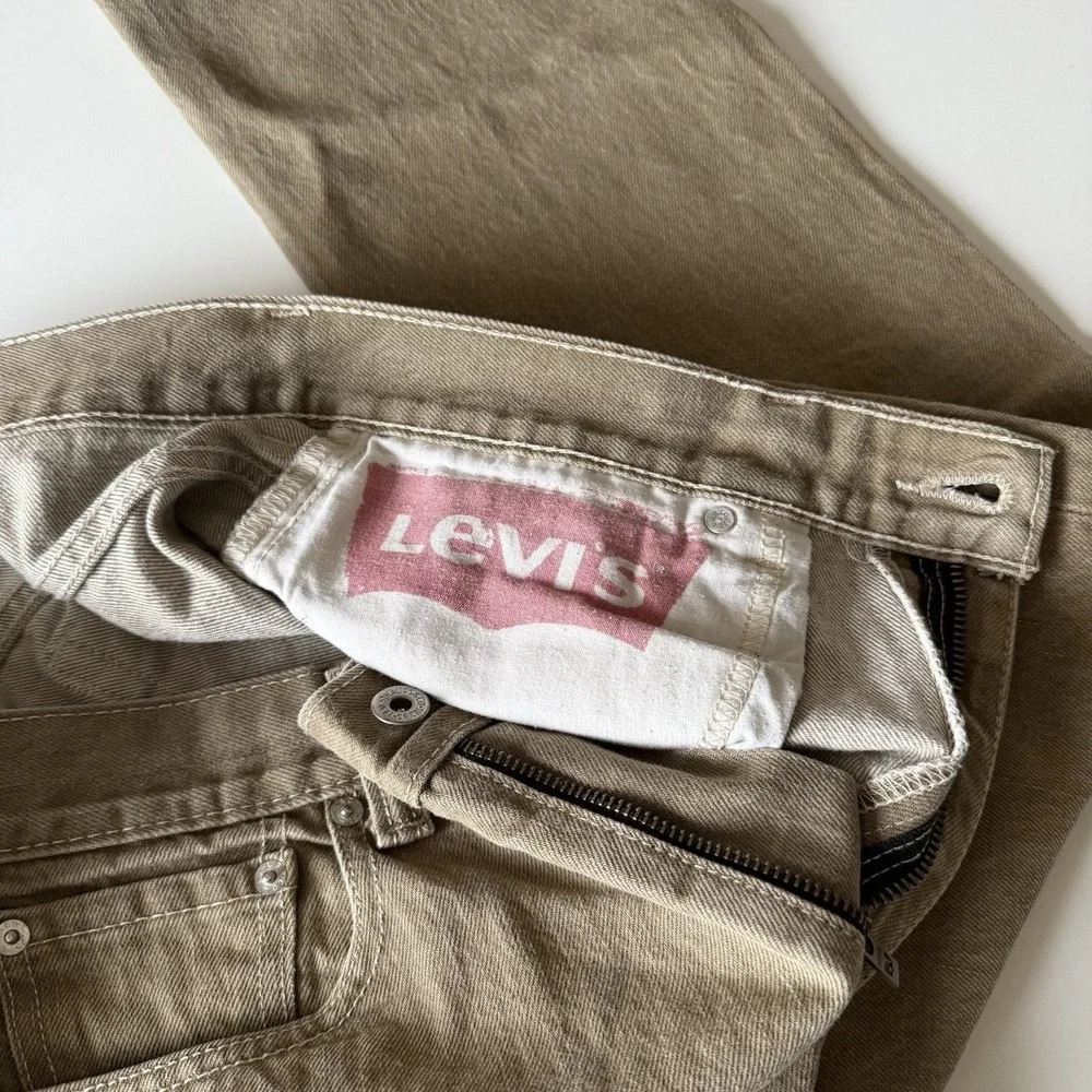 Levi's 511 Men's Jeans Skinny, Tan, Straight Leg, Denim‎ Size 34x30